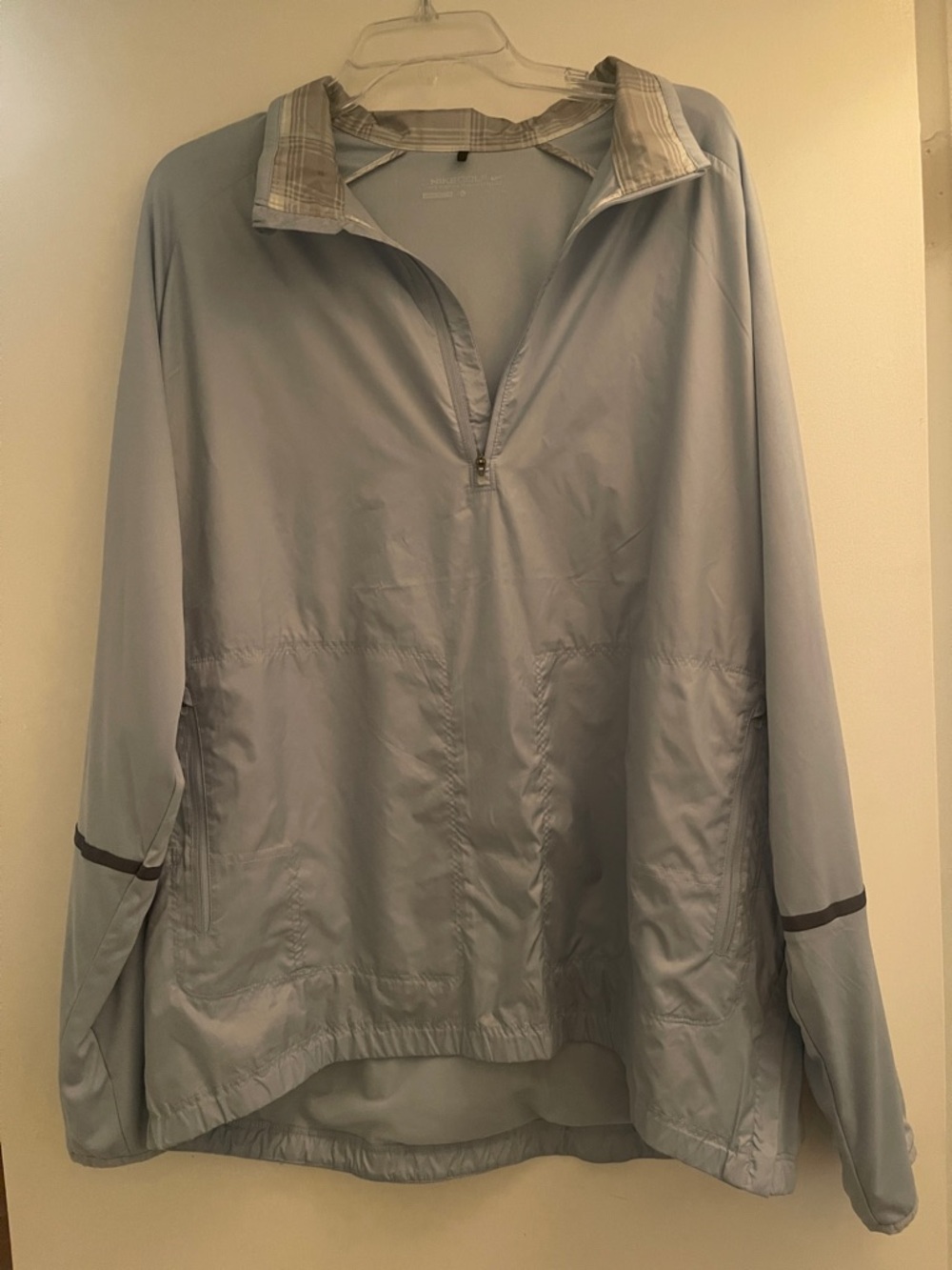 Nike Golf Light Blue Wind Pullover Jacket XL